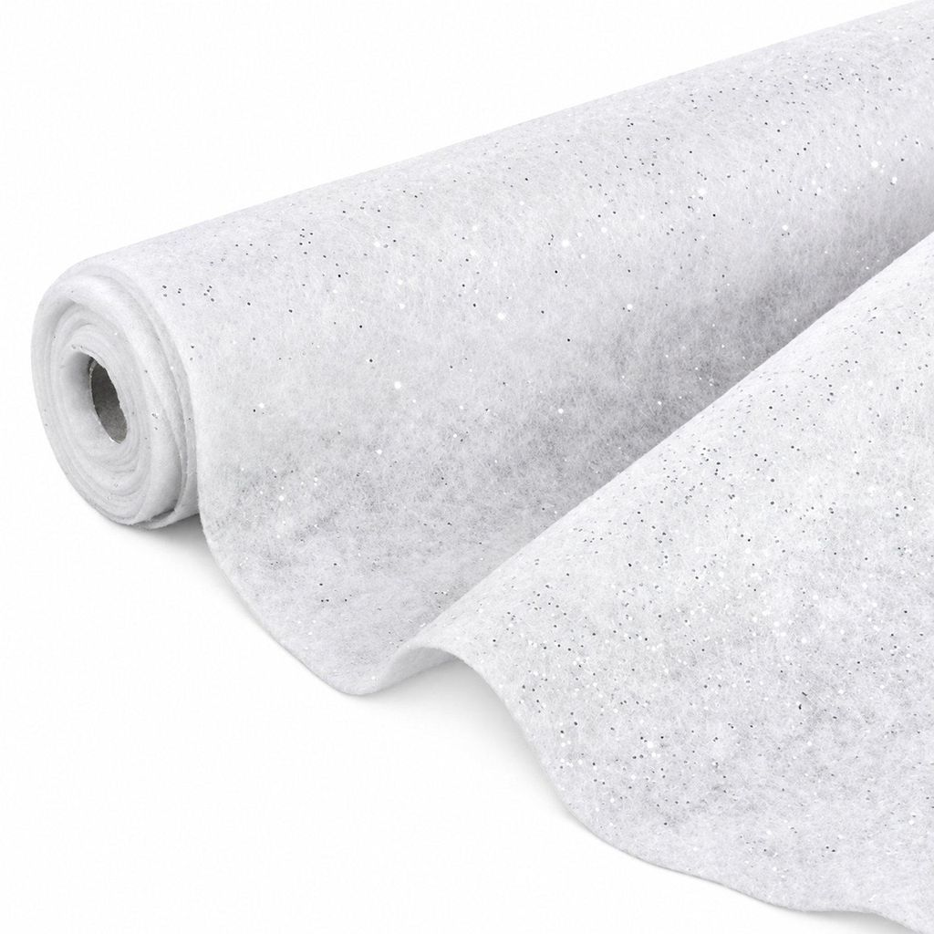 Sneeuwmat 30 x 300 cm – Kunstsneeuw met glitter – Sneeuwdek Productafbeelding 