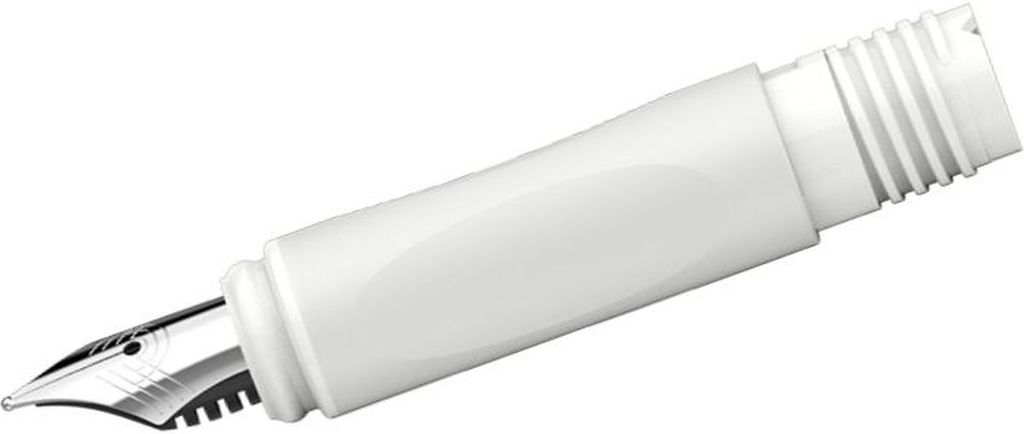Schreibfeder für Füllhalter inkl. Vorderteil Ceod Shiny M weiß Packung mit 6 Stück