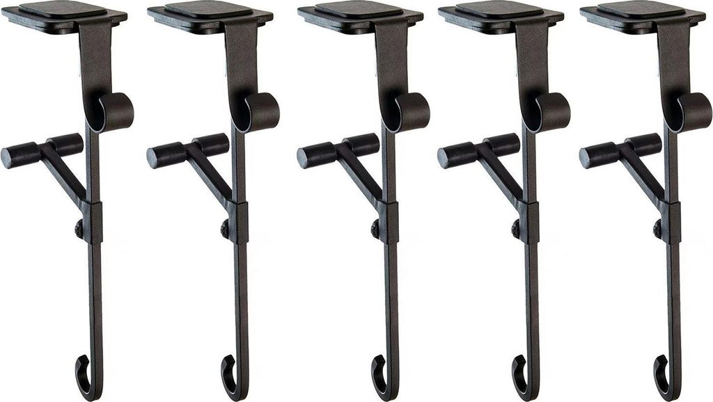 2-in-1 Kamin-Strumpf- und Girlandenaufhänger, verstellbar, robust, Kranzaufhänger, kein Bohren erforderlich, Kaminsims-Strumpfhalter für Weihnac...