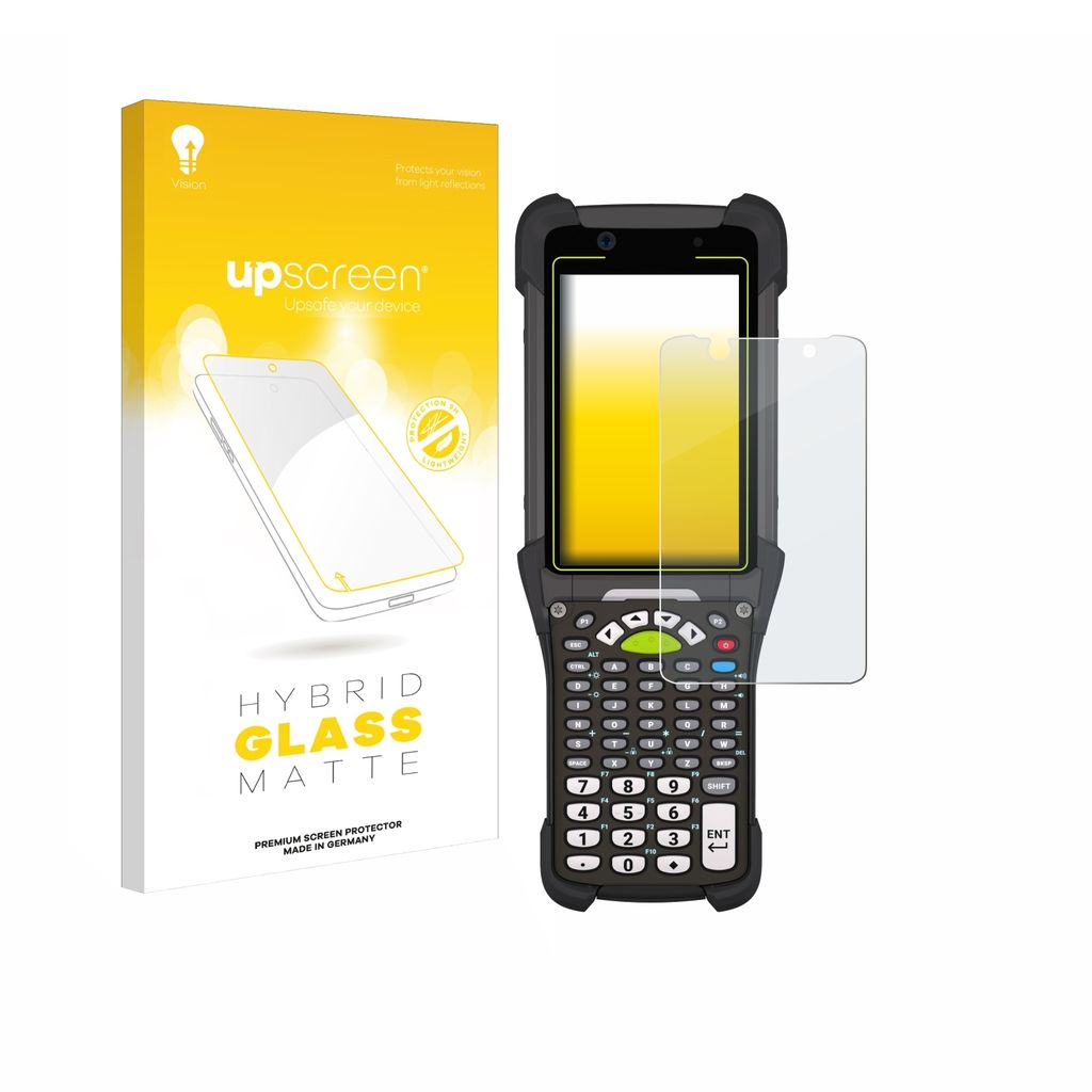 upscreen Entspiegelungs Schutzglas für Zebra MC9400 Schutzfolie Panzer Folie Glas Display Schutz matt