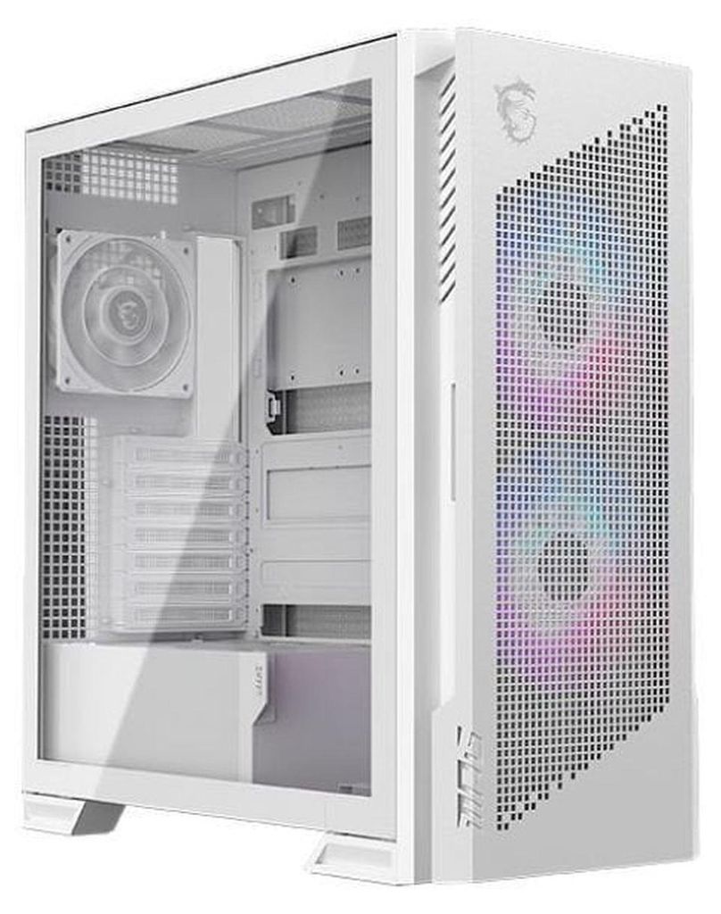 MSI MPG VELOX 300R AIRFLOW PZ, Midi Tower, PC, Biela, ATX, Obrázok produktu 
