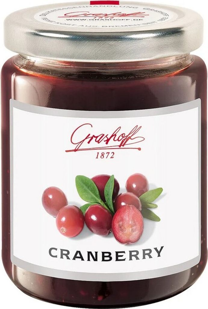 Grashoff Marmellata di mirtilli rossi Crema spalmabile Immagine del prodotto 
