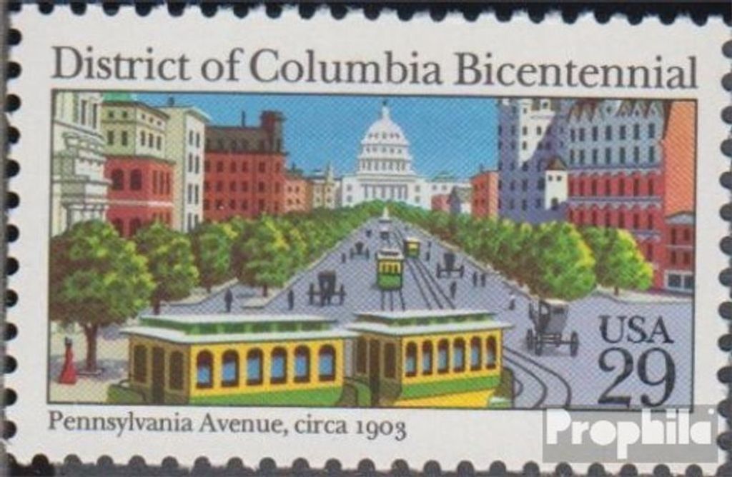 Briefmarken USA 1991 Mi 2179 (kompl.Ausg.) postfrisch District of Columbia