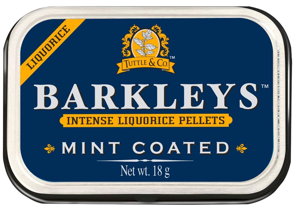 Barkleys Liquorice Mint Coated 18g Produktbild 