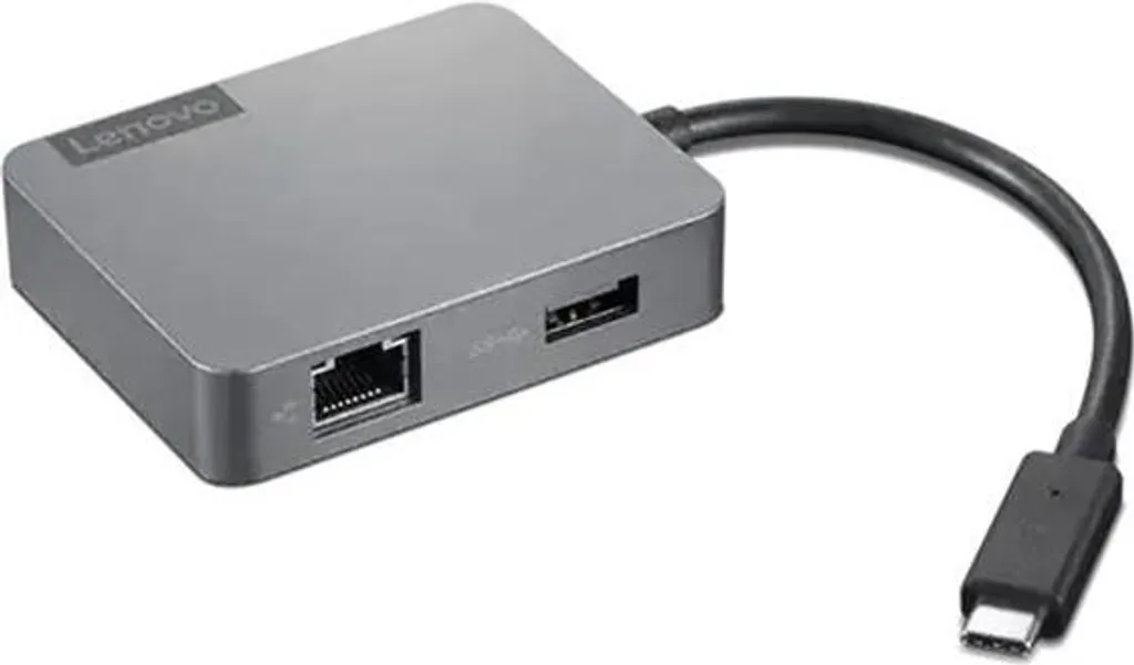 Hub Lenovo USB-C Travel Gen2 | HDMI 4K VGA RJ45 | Docking Portatile