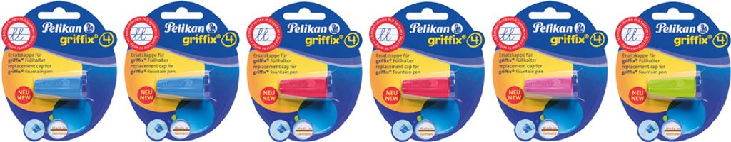 griffix® Ersatz Dreh-Kappe für Füller P2/B - sortiert, 1 Produktbild 