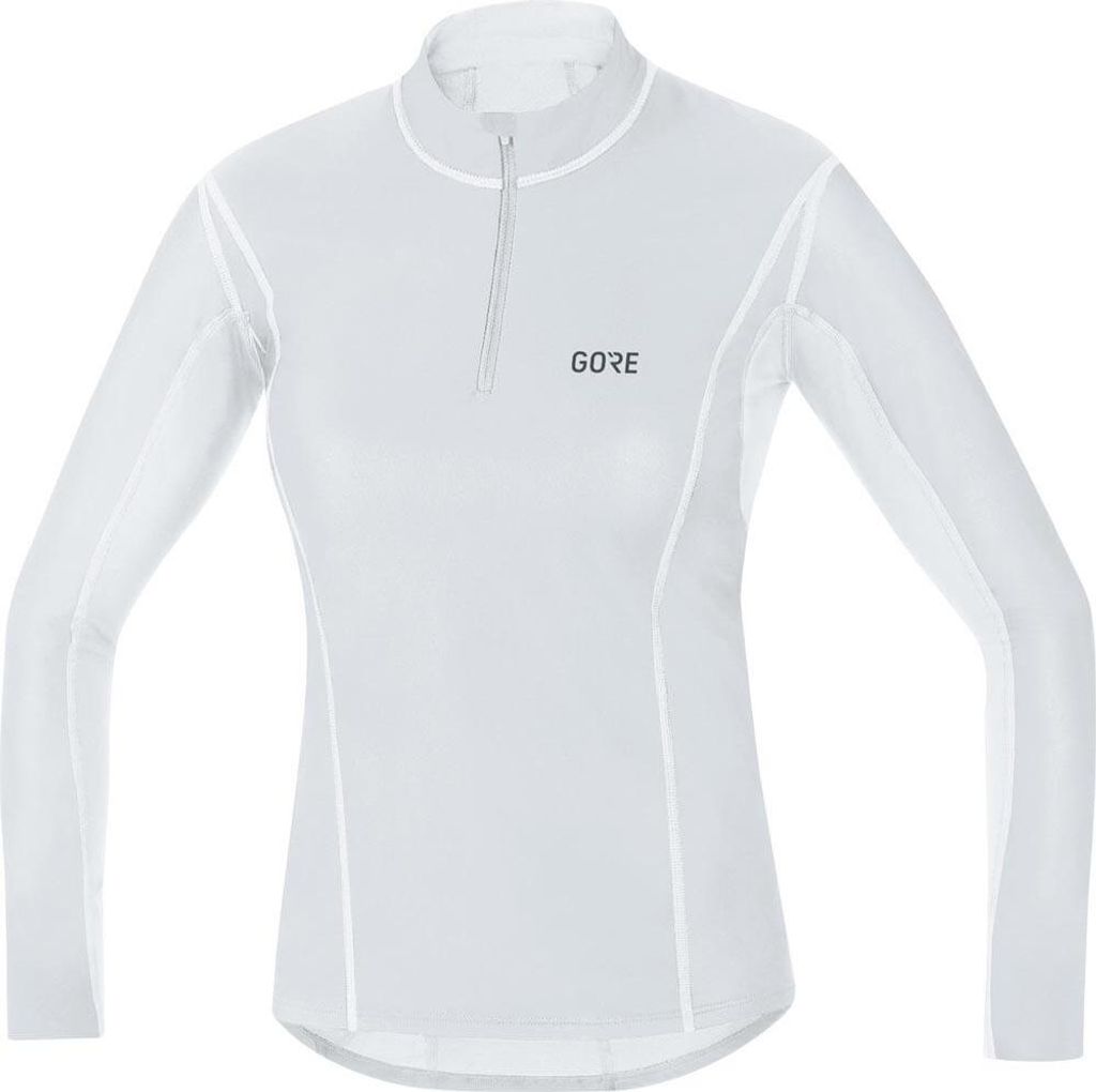 Gore Wear Windstopper Baselayer Thermo Turtleneck Light Grey / White M