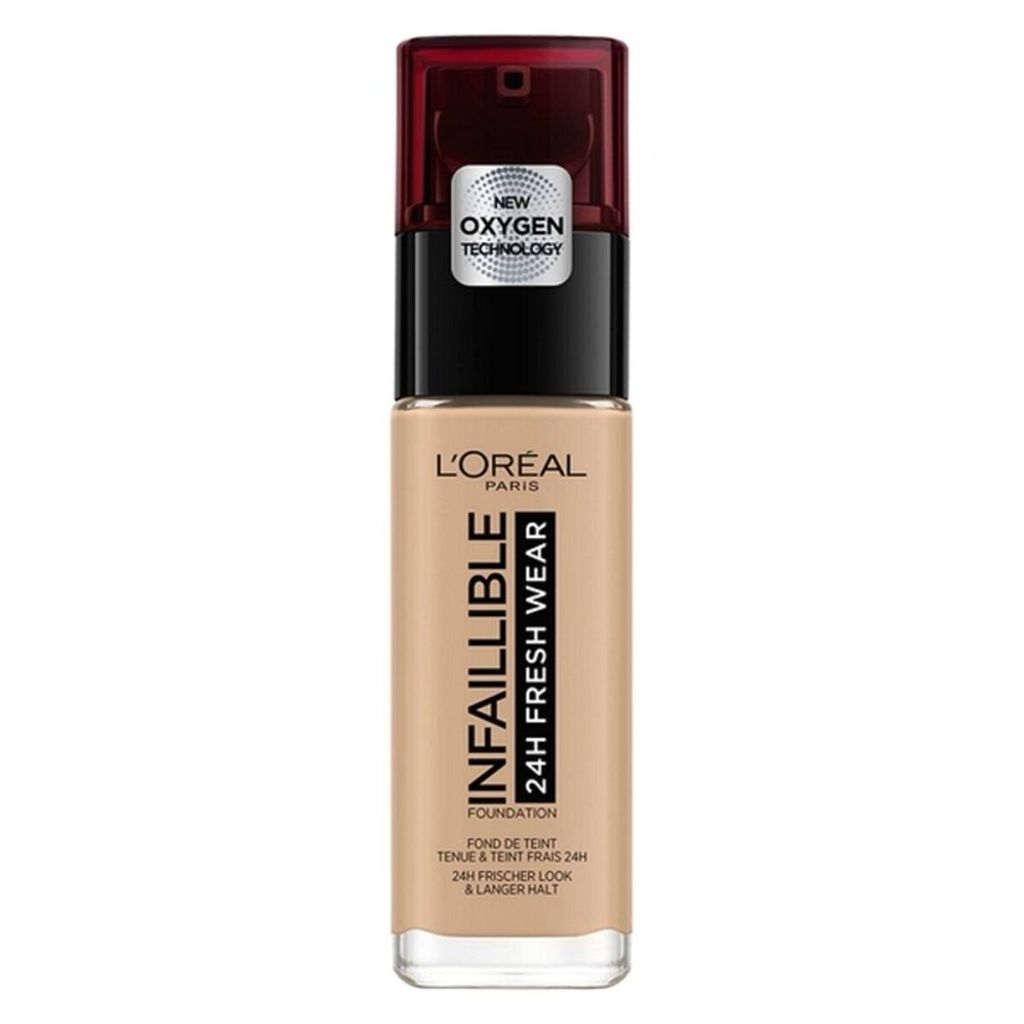A bottle of L'Oréal Paris Infaillible foundation.