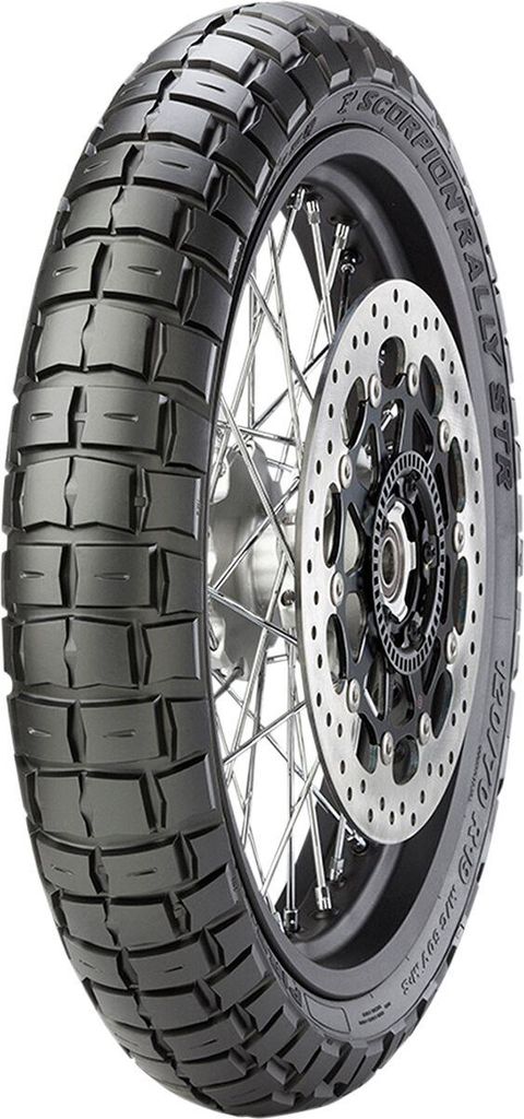 Pirelli 90/90-21 54V Scorpion Rally Str (A) M+S Immagine del prodotto 