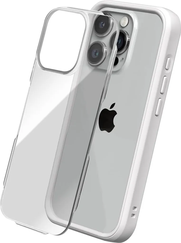 Cover iPhone 15 Pro RhinoShield Mod NX Bianco | Stile e Sicurezza
