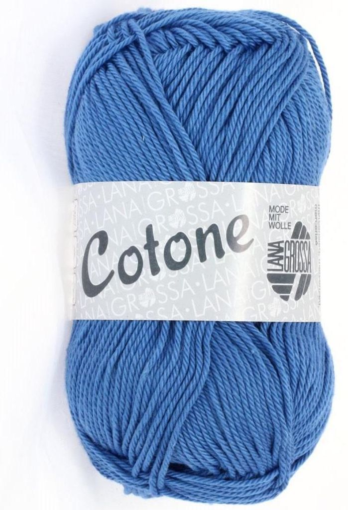 Lana Grossa - Cotone 0011 blau Produktbild 