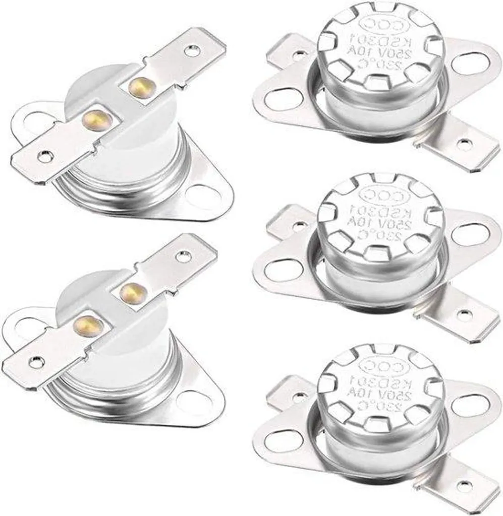 Thermostat réglable 230 °C 10A haute température 5 crans 6,3mm