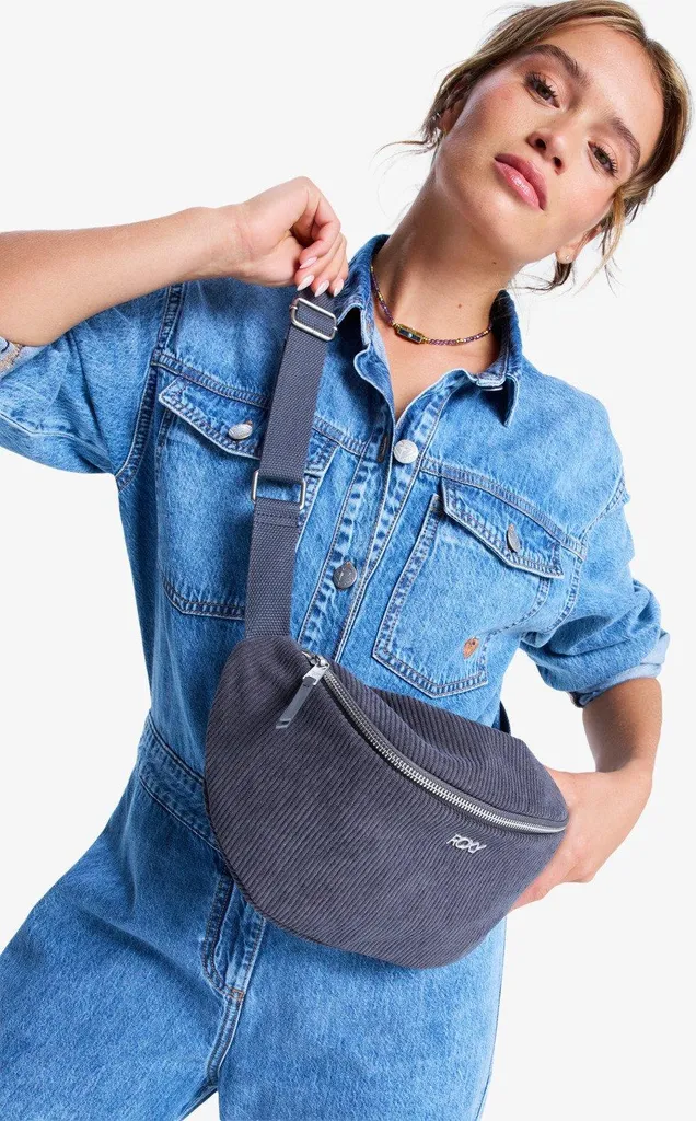Roxy Feeling Vibes Sac Banane Noir One Size - Accessoire de Mode Pratique