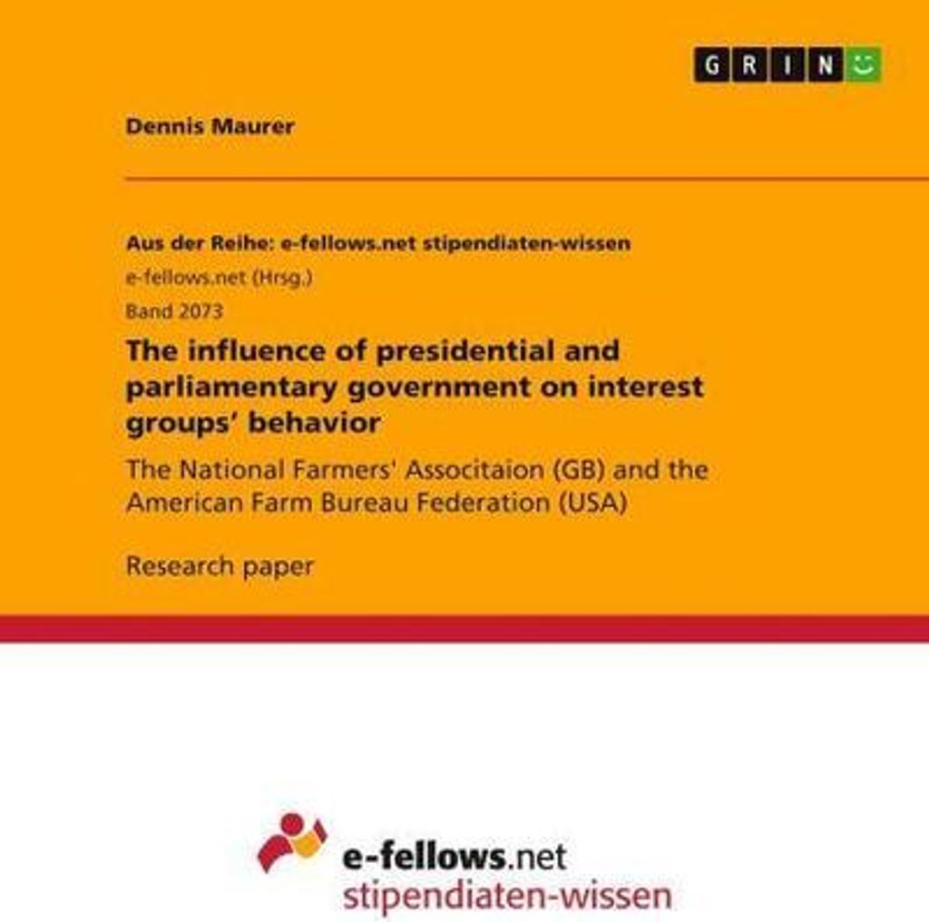 The influence of presidential and parliamentary government on interest groups' behavior