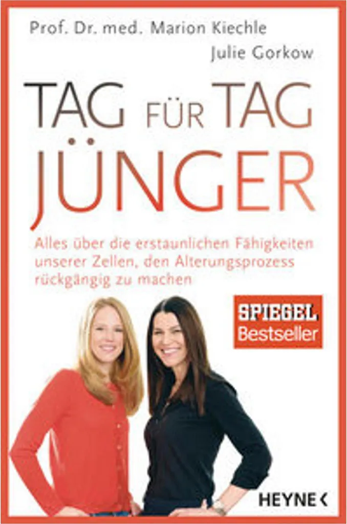 Livre de santé naturelle Tag für Tag jünger pour rester jeune et actif