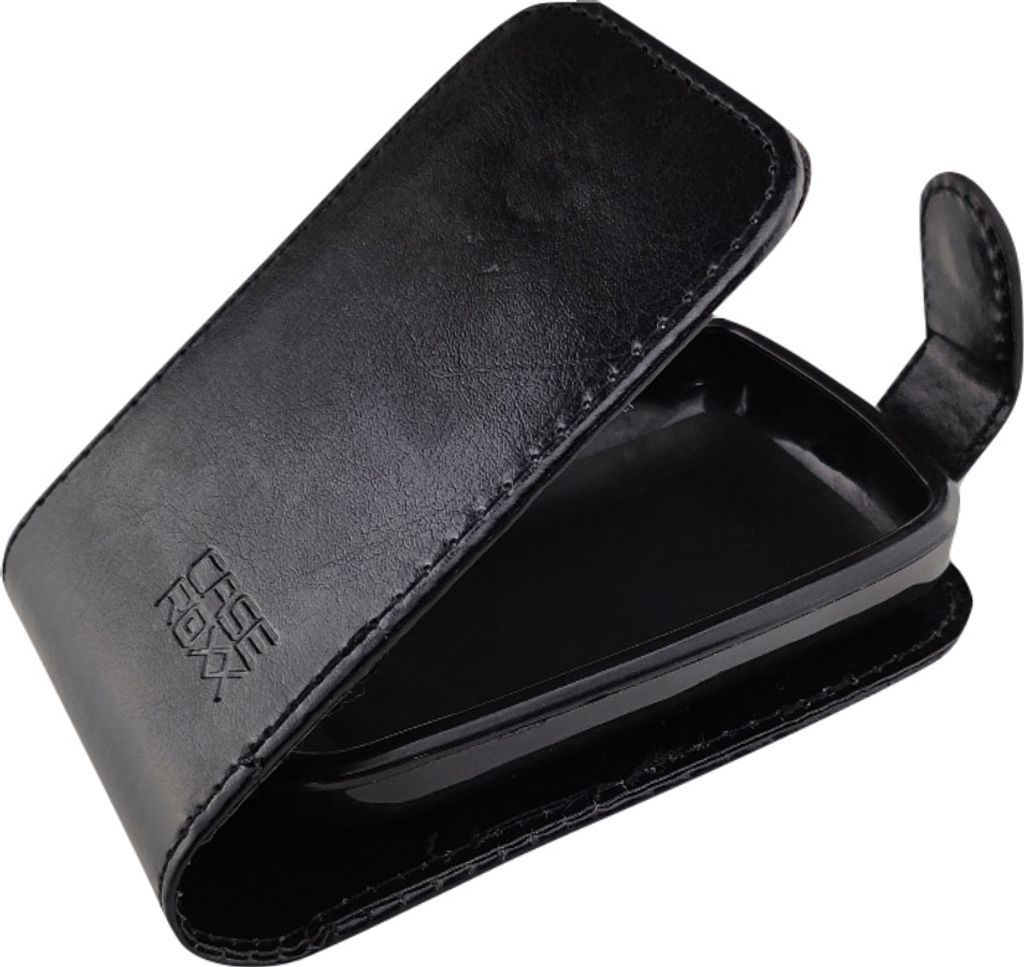 Caseroxx Ledertasche Für Freestyle Libre 1/2/3 - Mit Gürtelschlaufe & Kartenfächern