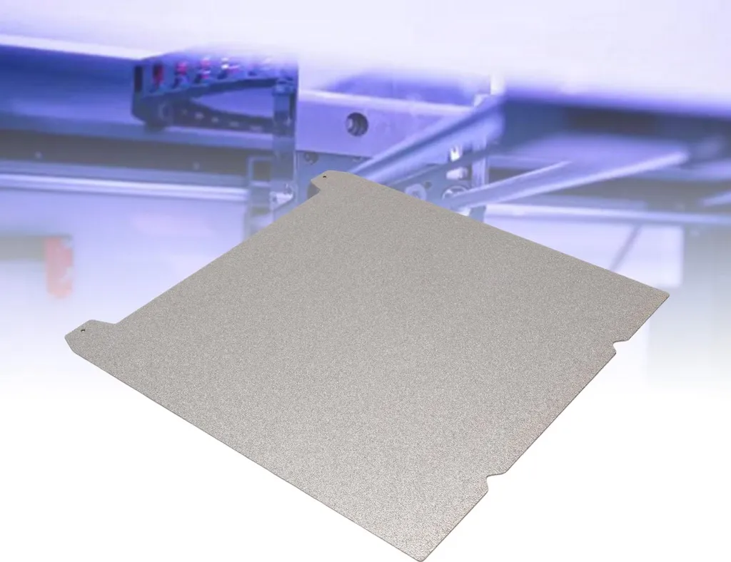 Plateau PEI structuré 1,3 mm flexible pour Ender 5 S1 double surface