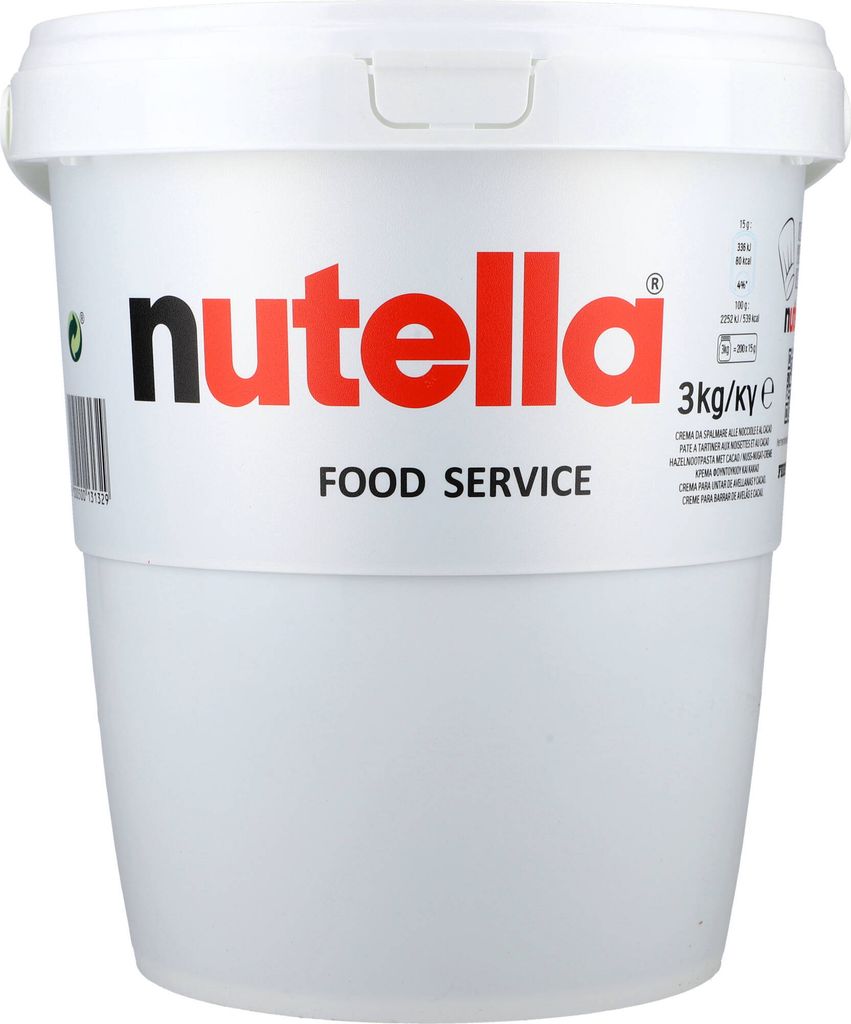 Nutella im XL Kunststoffeimer mit praktischem Tragegriff Produktbild 27