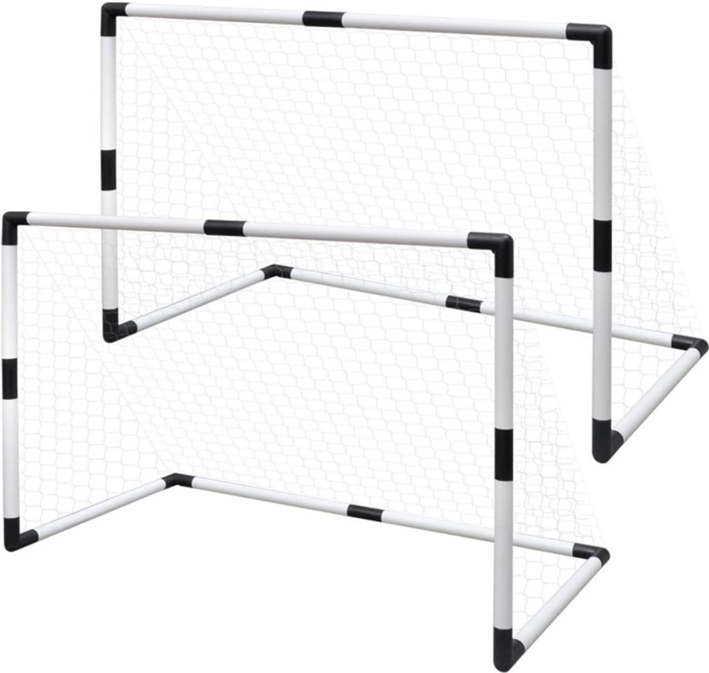 "SPRING SALE"2-tlg. Mini-Fußballtor-Set für Kinder 91,5x48x61 cm GermanyMöbel 30952 - Sonstiges Fußballzubehör