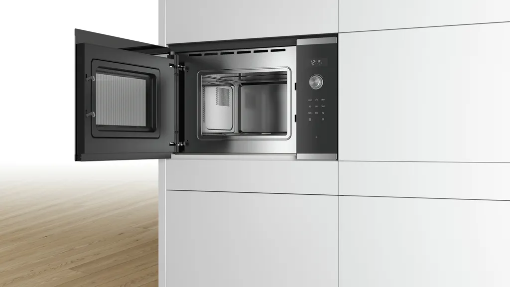 Micro-ondes de Cuisine Intégrée Bosch BFL524MS0 Idéal pour Décongeler 20L