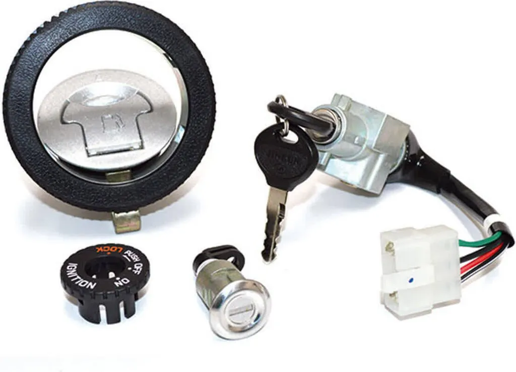 Kit Verrouillage Direction et Essence pour Réparer Scooter KYMCO 50/125