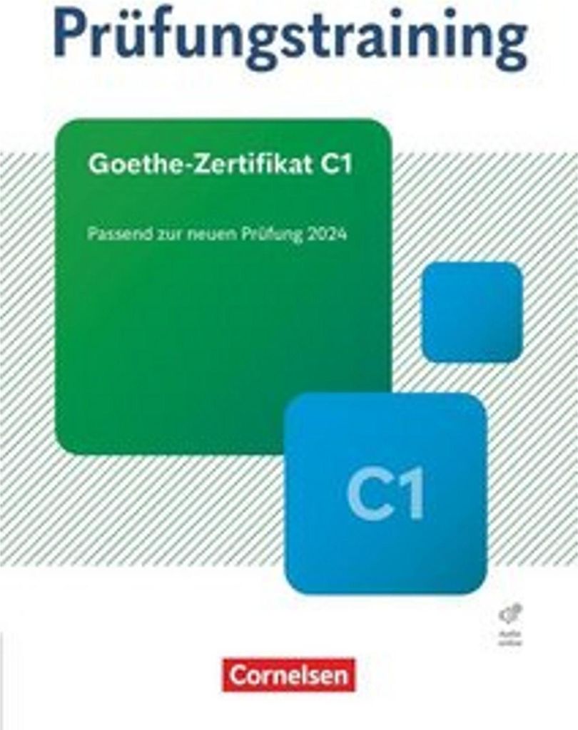 Prüfungstraining DaF Goethe-Zertifikat C1 - Übungsbuch mit Obrázek produktu 