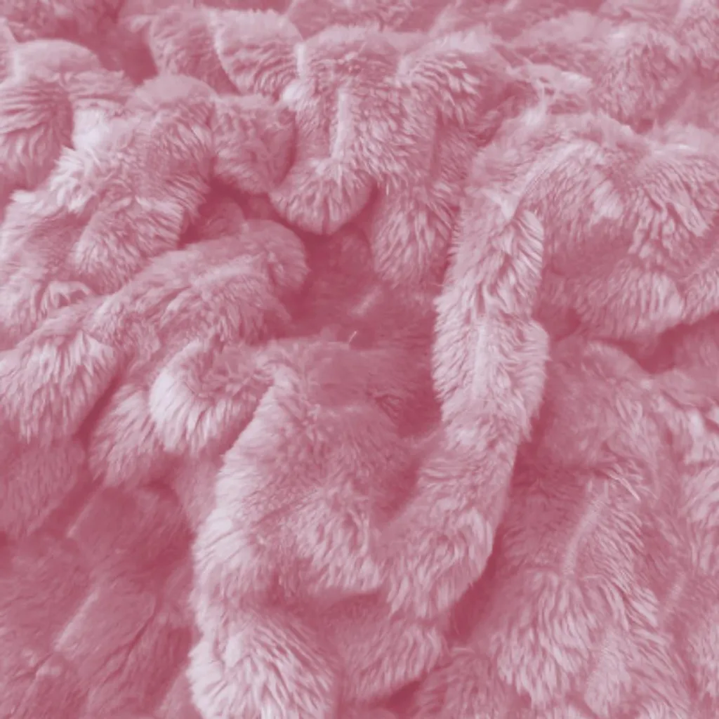 Coperta Rosa Lavabile 160x200 - Pratica, Bella e Super Morbida - 4
