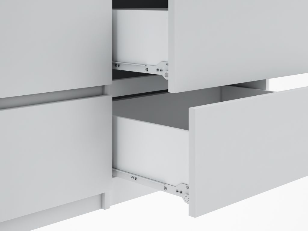 Krásná moderní komoda se 8 zásuvkami 120 cm, příborník, Obrázek produktu 4
