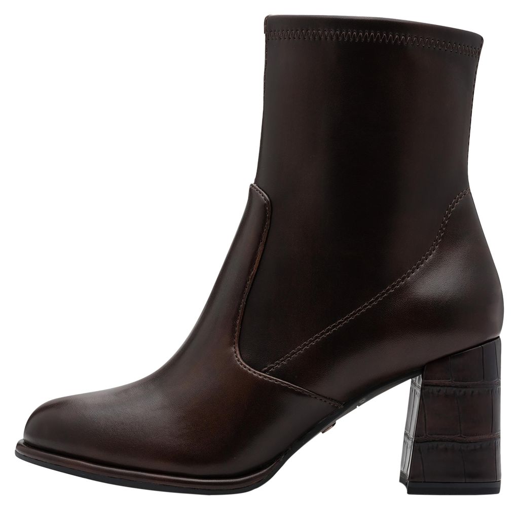 Tamaris Damen Stiefelette Reißverschluss Blockabsatz Produktbild 