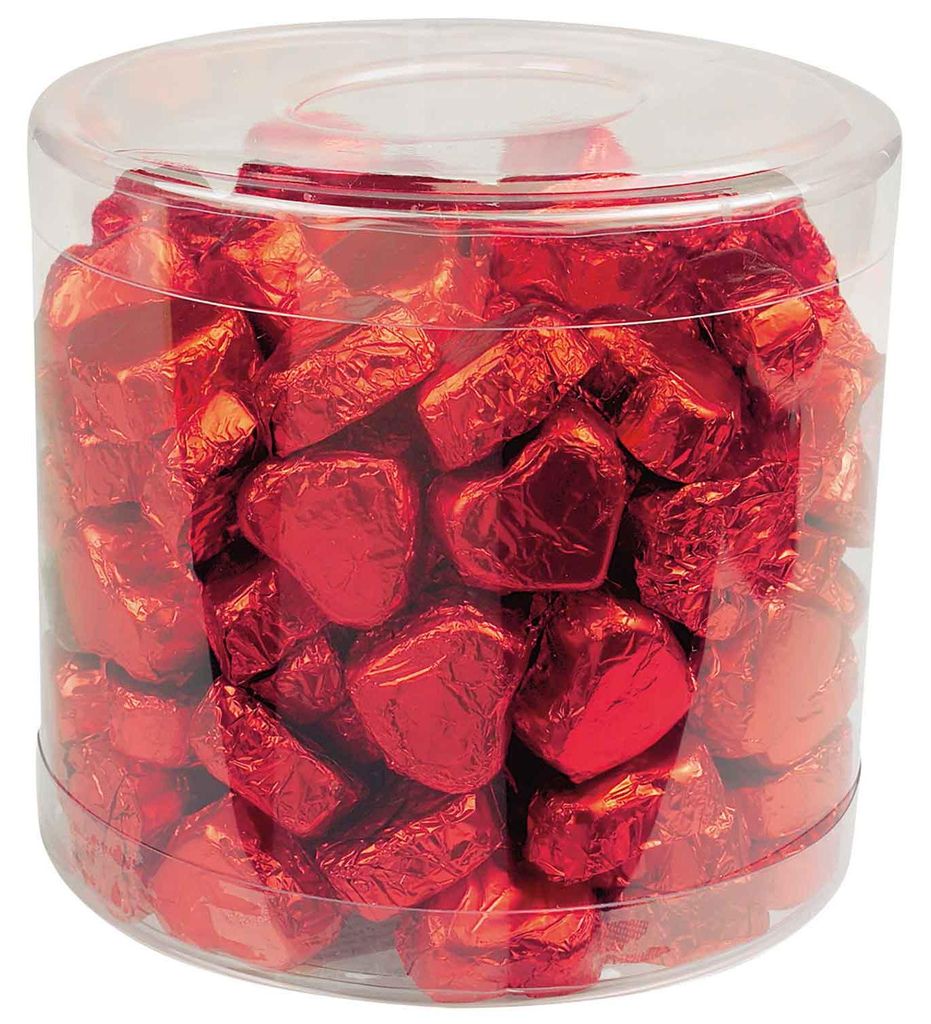 Günthart Kleine Schokoladen-Herzen, rot, 1er Pack (1 x 1.1 Produktbild 