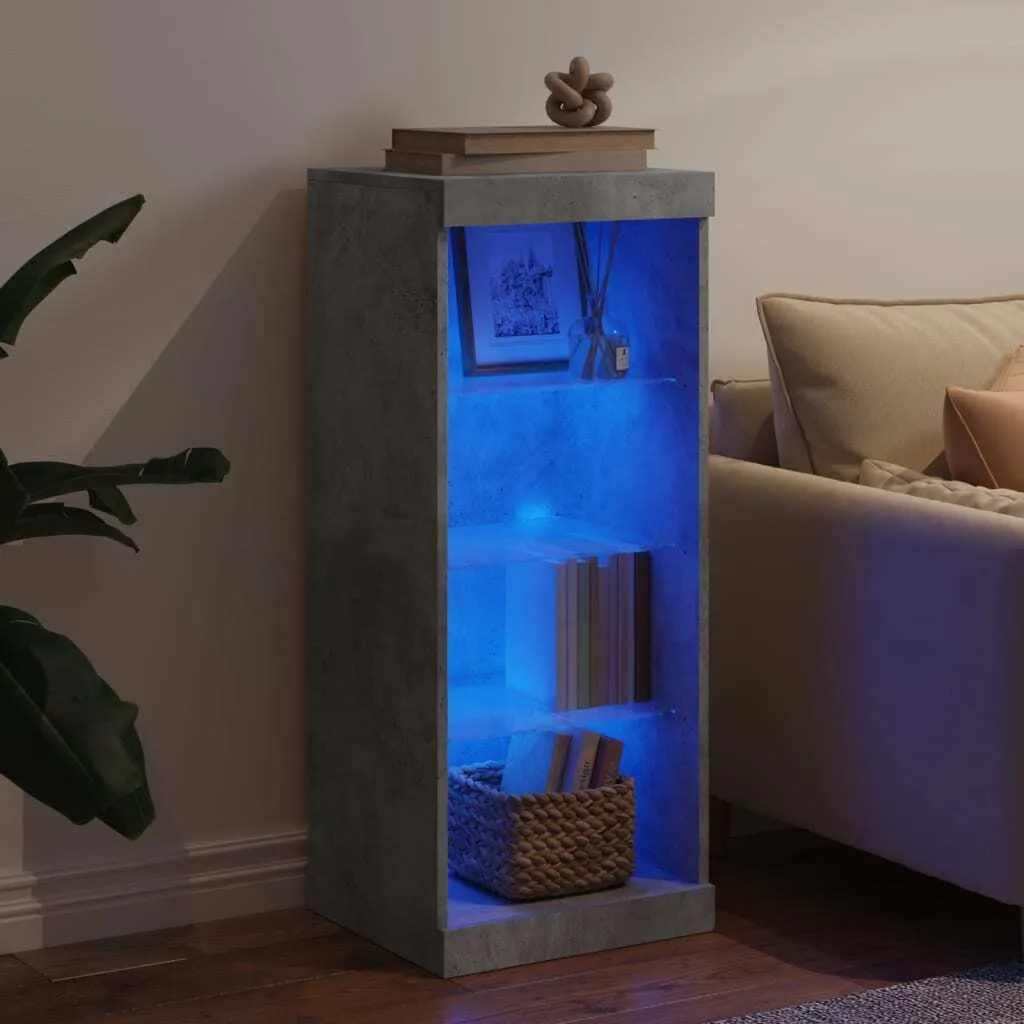 Credenza Maison Exclusive LED Grigio Cemento - Illumina la tua Casa - 3