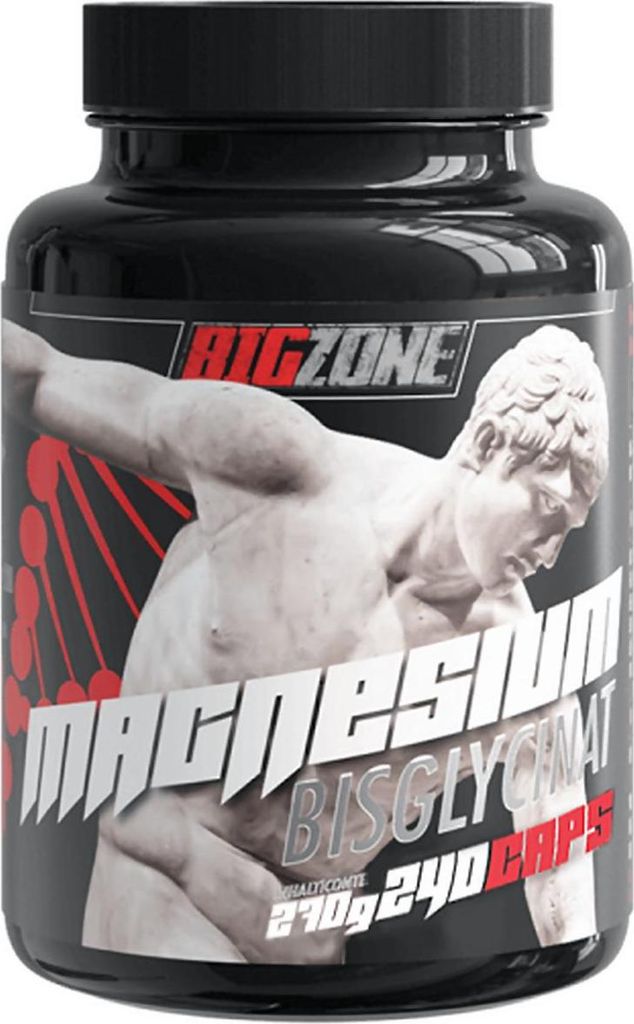 Big Zone Magnesium Bisglycinat 240 Kapseln