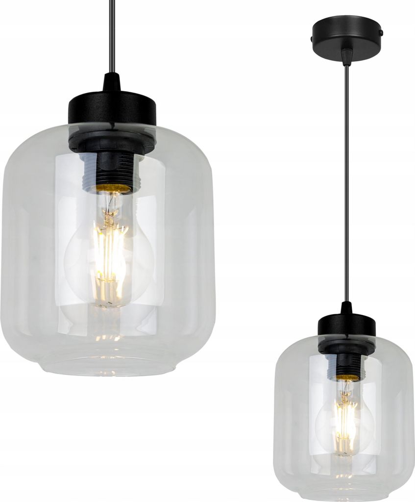 Deckenlampe Hängelampe Kronleuchter Loft modern elegant aus Produktbild 