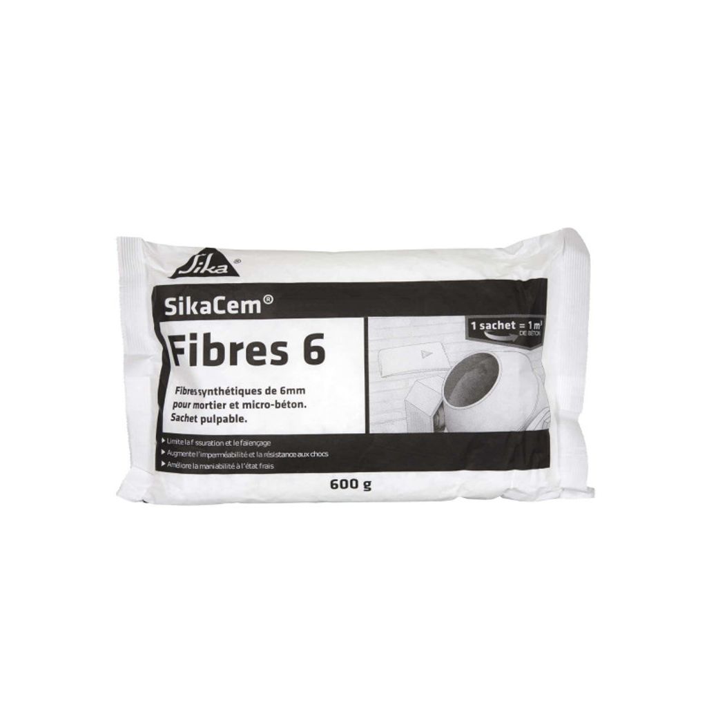 SIKA SikaCem Fiber 6 Micro-Synthetische Strukturfasern - 600g