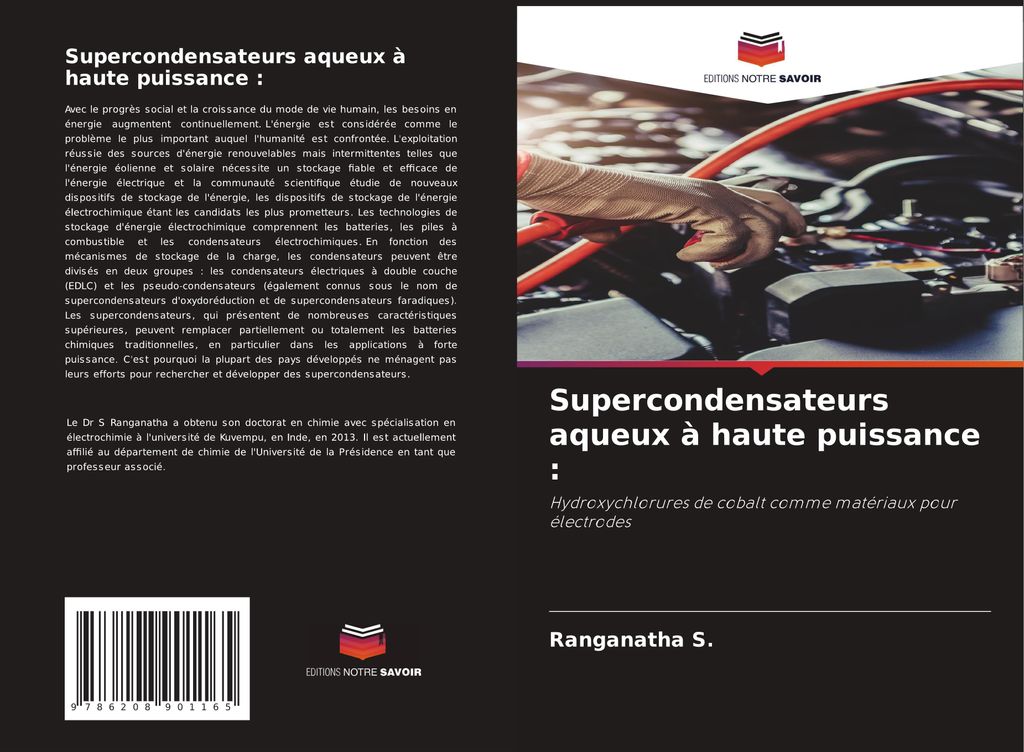 Supercondensateurs aqueux à haute puissance :