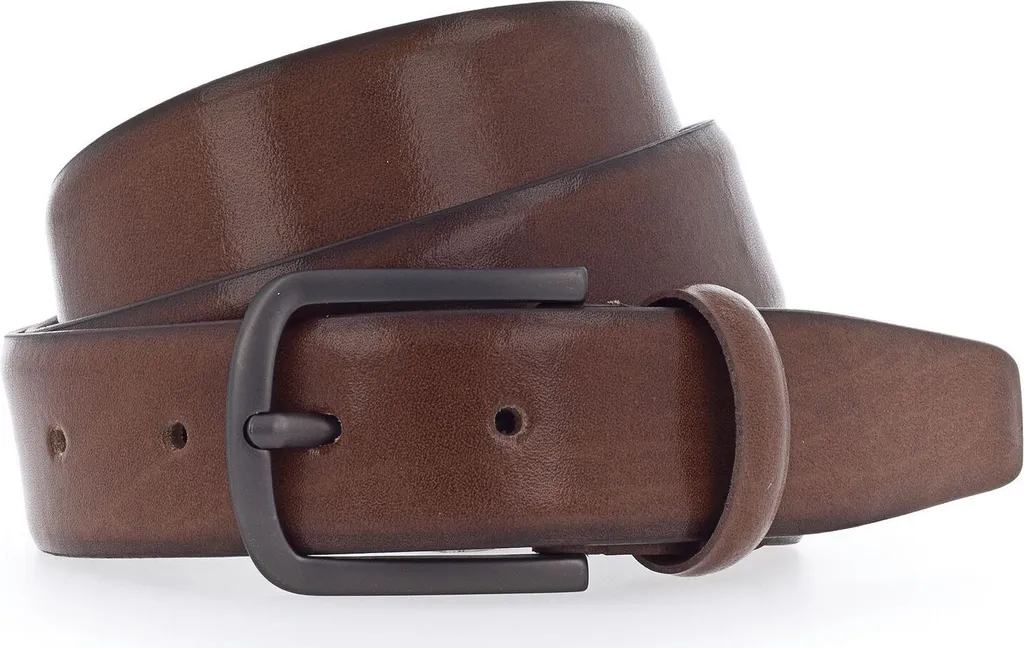 Vanzetti Pelle cintura Belt W90 Cognac marrone