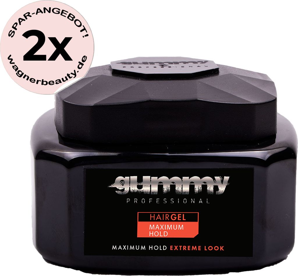 Fonex Gummy Hairgel Maximum Hold & Extreme Look 2 x 500ml Produktbild 