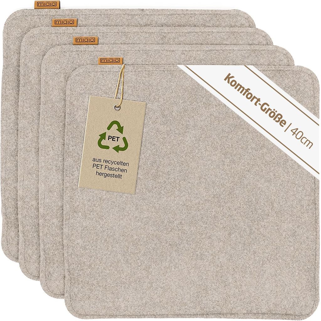 Sitzkissen mit Antirutschnoppen 2er-Set Produktbild 