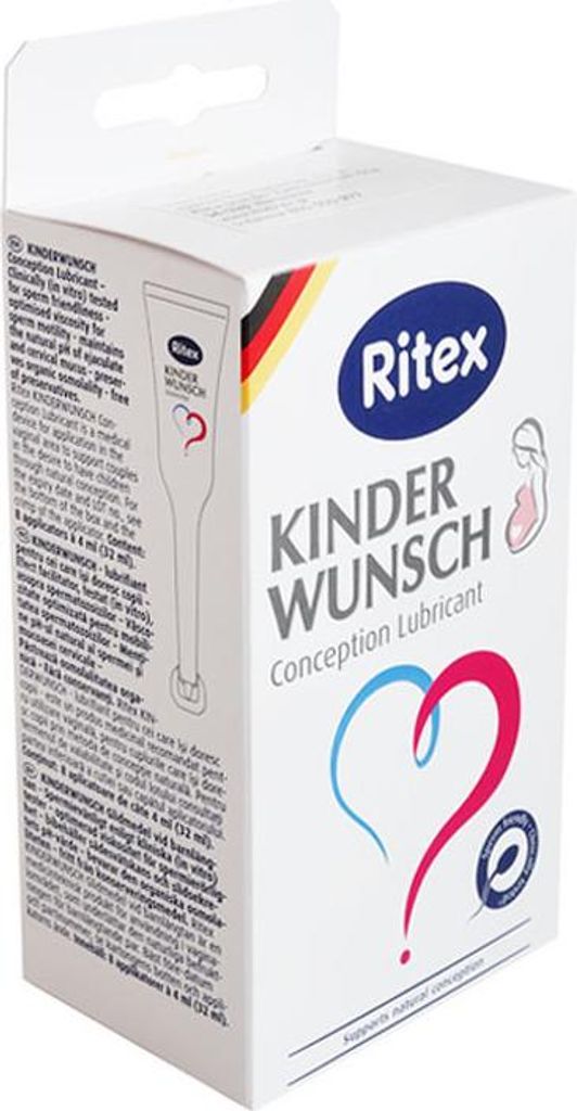 hybrid gleitgel RITEX Kinderwunsch Gleitmittel Gel 8X4ml PZN 11616052