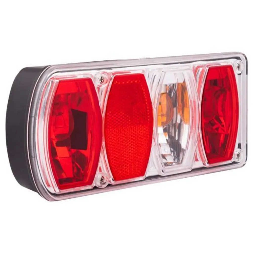 Feu de signalisation arrière gauche 220mm pour remorque et plateau