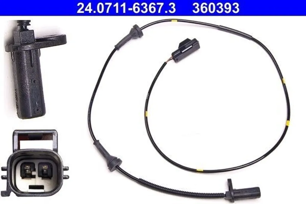 Solution Voyant ABS Allumé Volvo XC90 I - Capteur ATE 24.0711-6367.3