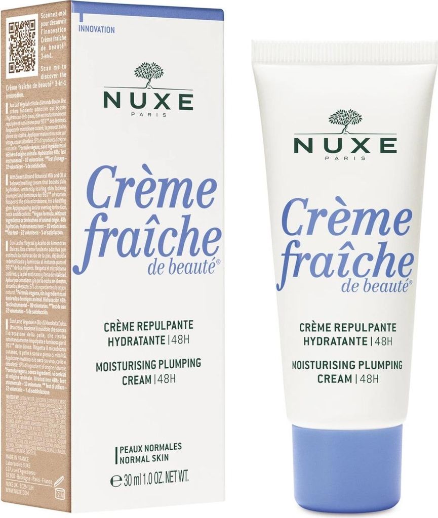 Nuxe Crme Frache de Beaut 48HR Moisturising Plumping Cream Produktbild 