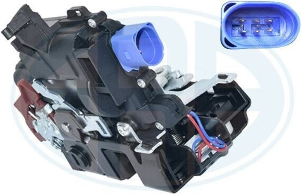 ERA 660256 - OE 3B4 839 015 K Türschloß, hinten links für Cordoba (6L), Ibiza (6L), Fabia I (6Y), Polo (9N)