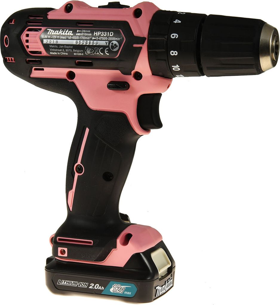 Makita HP333DSAP1 pink Akku-Schlagbohrschrauber Produktbild 7