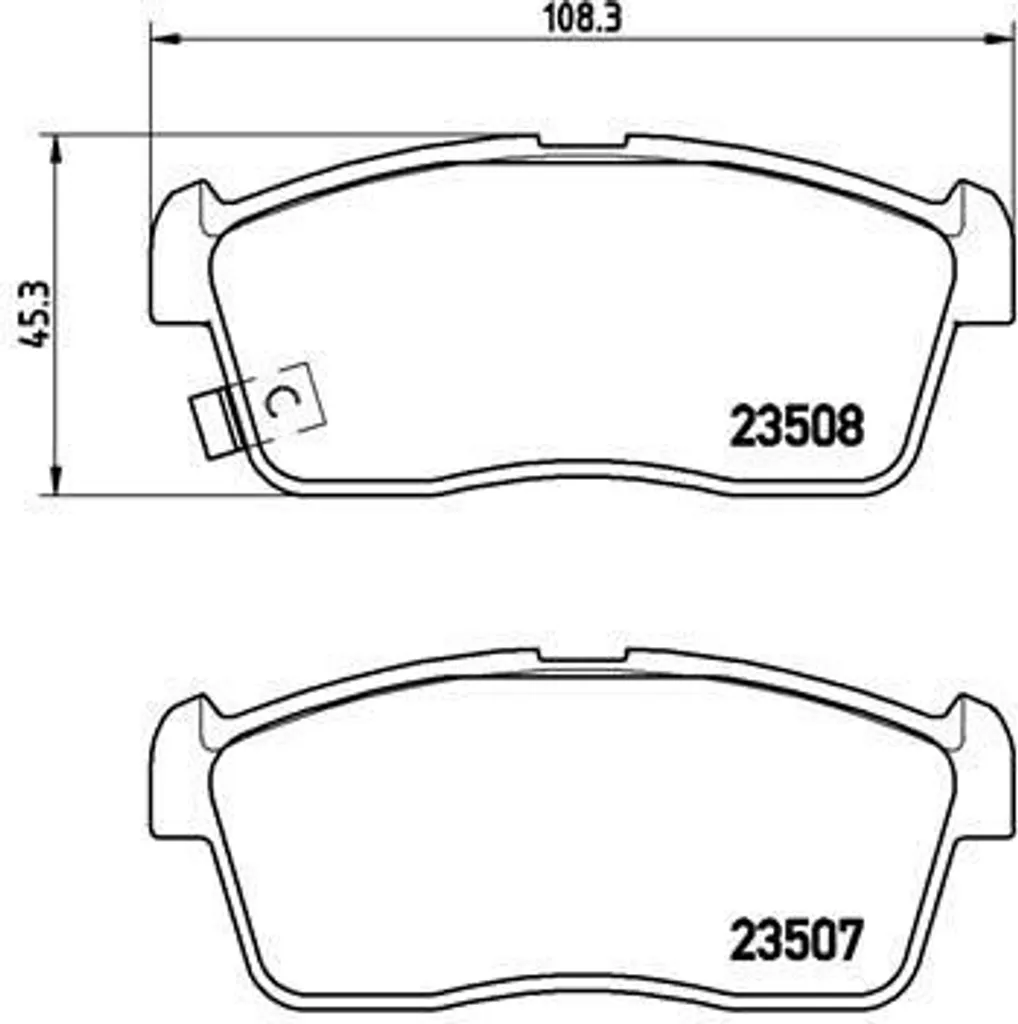 Éliminez les bruits de freinage sur Pixo avec les plaquettes Brembo P79020