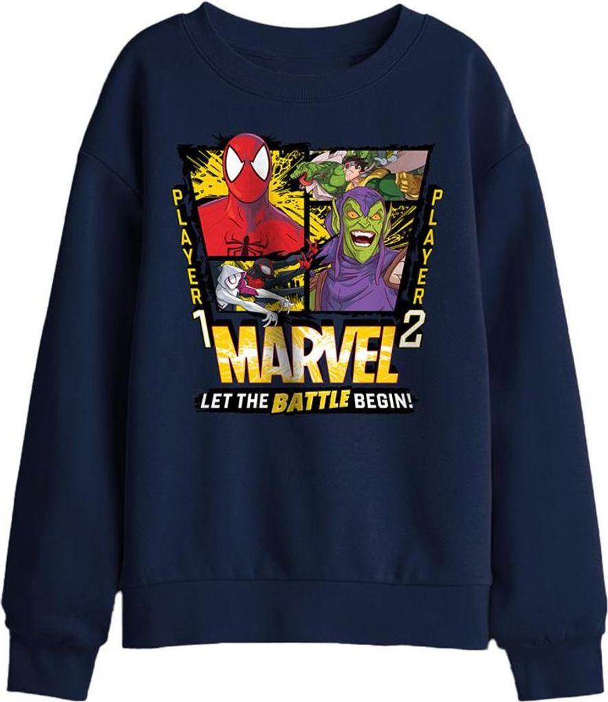 Spider-Man - Sweatshirt für Kinder TV29884 (128) (Marine)