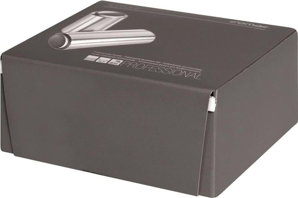 Comair Alufolie schmal silber (50m x12 cm x20 my) silber 2 Produktbild 