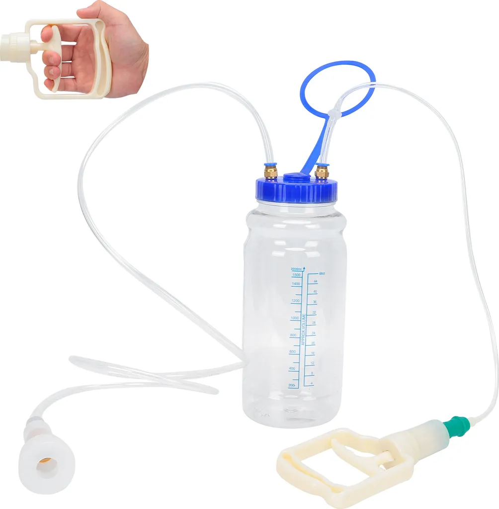 Trayeuse de chèvres portable manuelle avec pompe à vide à tête unique - 4