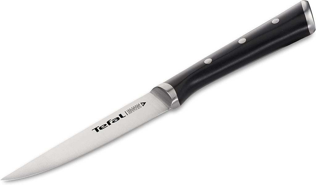 Tefal Universalmesser Edelstahl Schwarz 10,9 cm Produktbild 