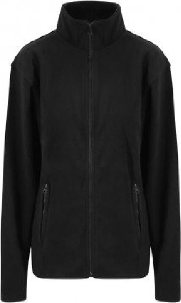 PRO RTX Erwachsene Uni Pro Mikro Fleece-Jacke PC3386 (S) (Schwarz)